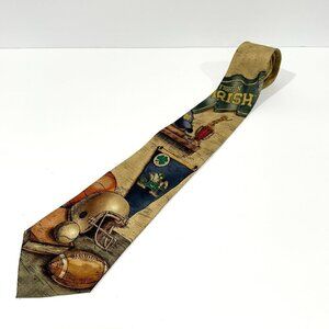 University of Notre Dame Fightin Irish College Football Gameday Alumni Necktie